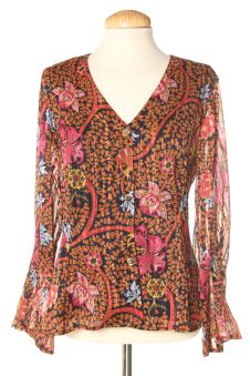 Langärmelige Bluse S Cortefiel, Foto 1 von 2