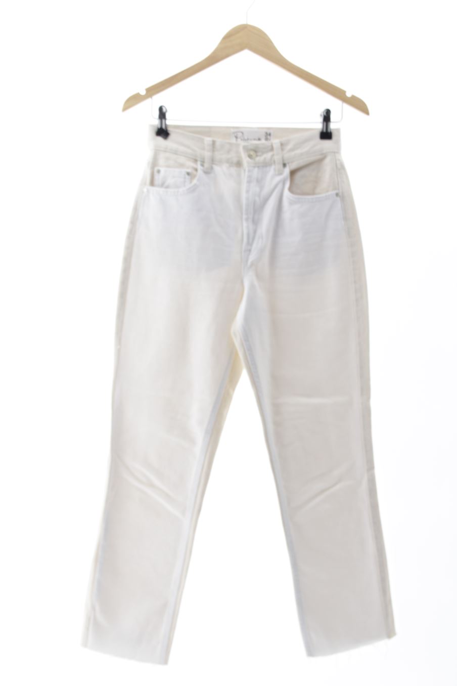 Jeans Patchwork by Stradivarius de la taille 34, de couleur beige de denim