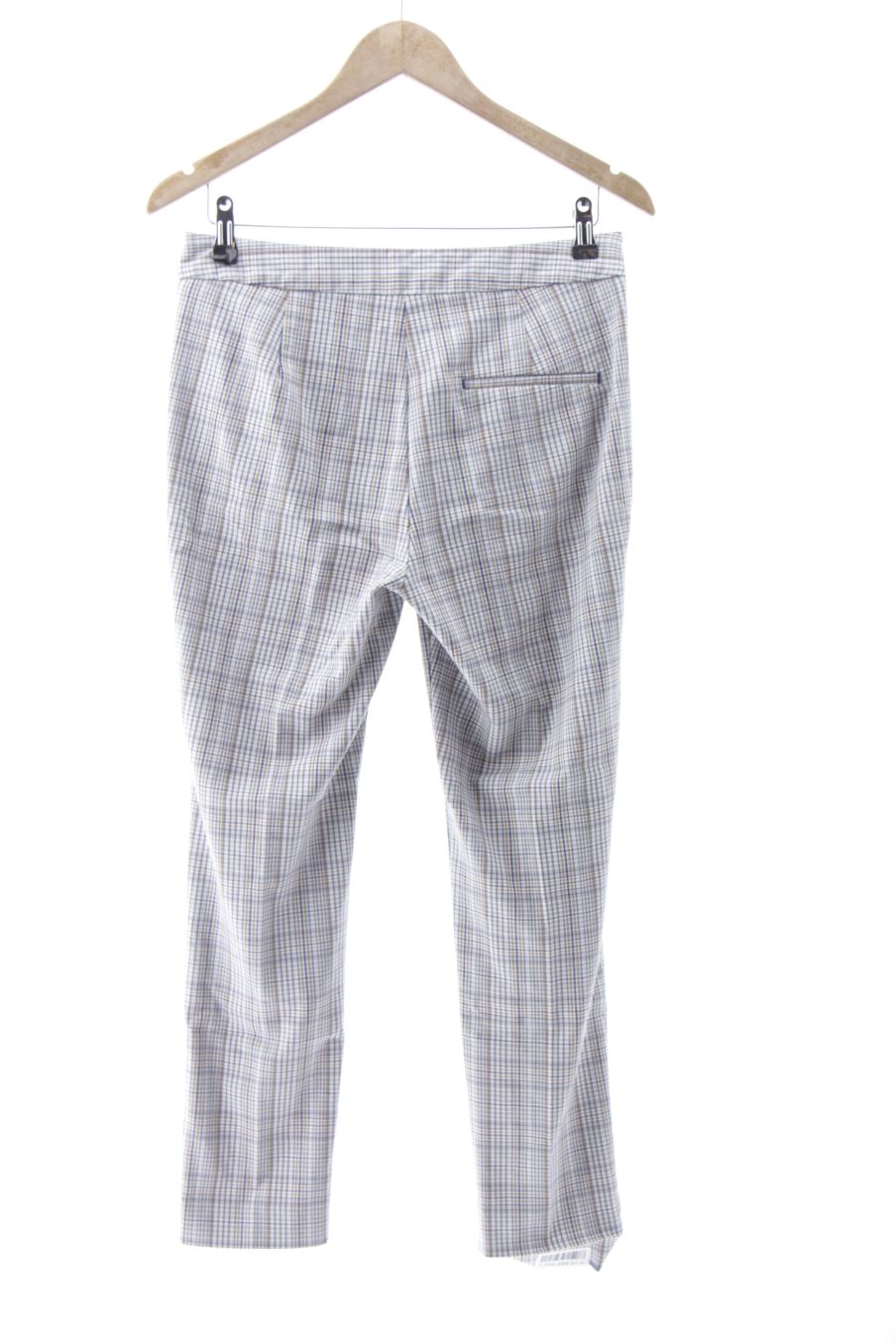 Pantalón de Zara de la talla M, de color cuadros