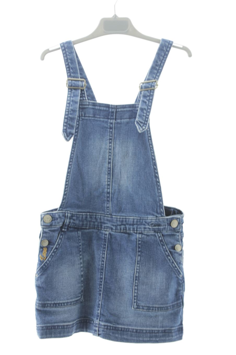 gebraucht BTS Brotes Aufwändiges Kleid Größe 128 aus Denim