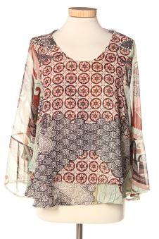 Blouse à manches longues S Takezo