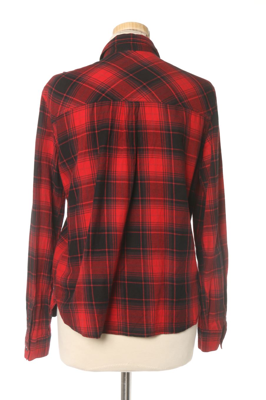 Camisa de H&M de la talla XS, de color cuadros