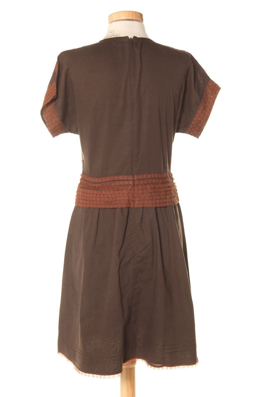 Robe casual Paul & Joe Sister de la taille 40, de couleur marron