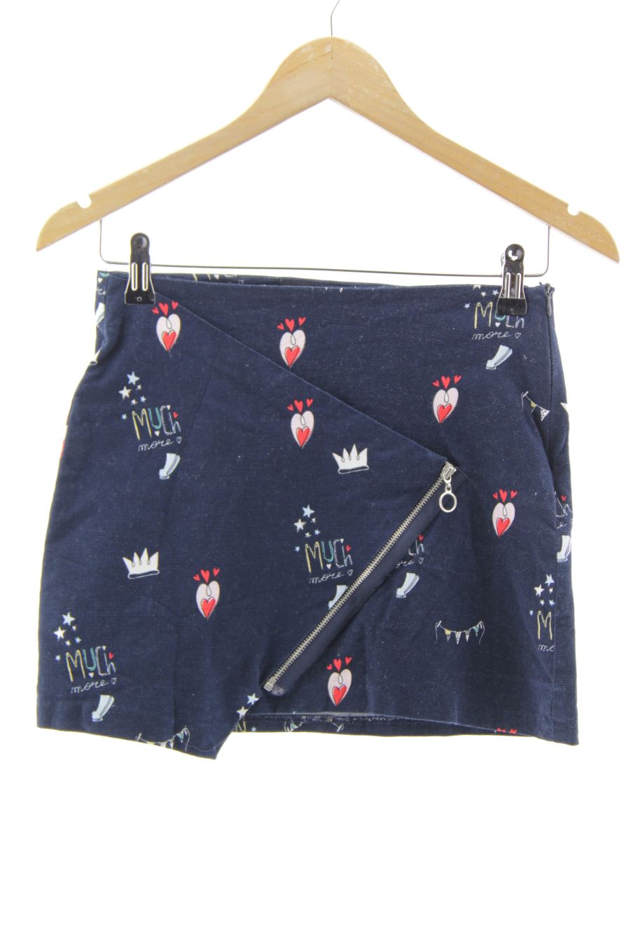 Falda de Trafaluc de la talla XS, de color estampado