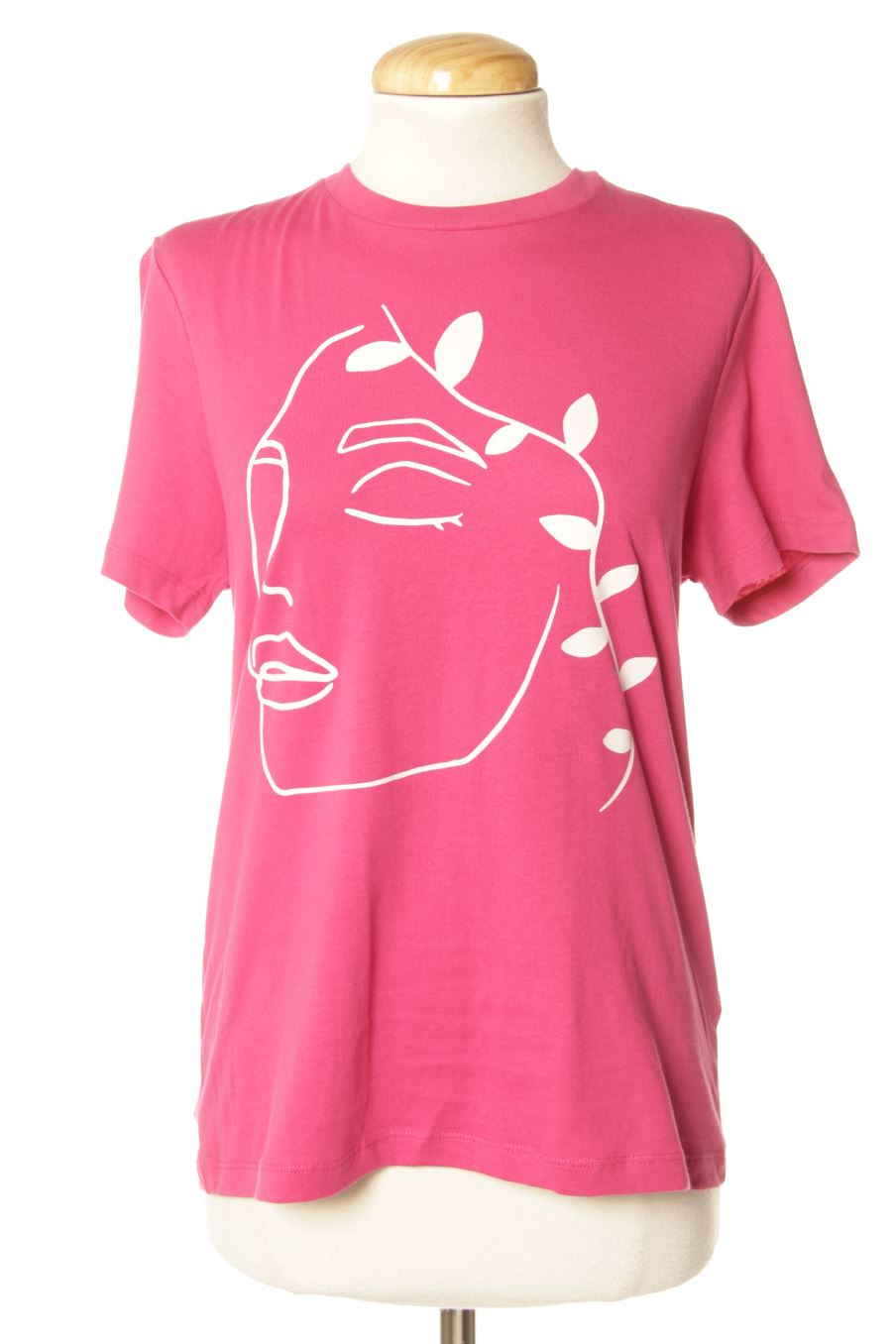 T-shirt Monoprix de la taille S, de couleur rose