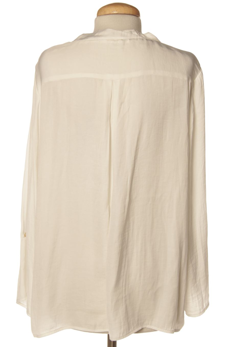 Blouse à manches longues Sfera de la taille L, de couleur blanc