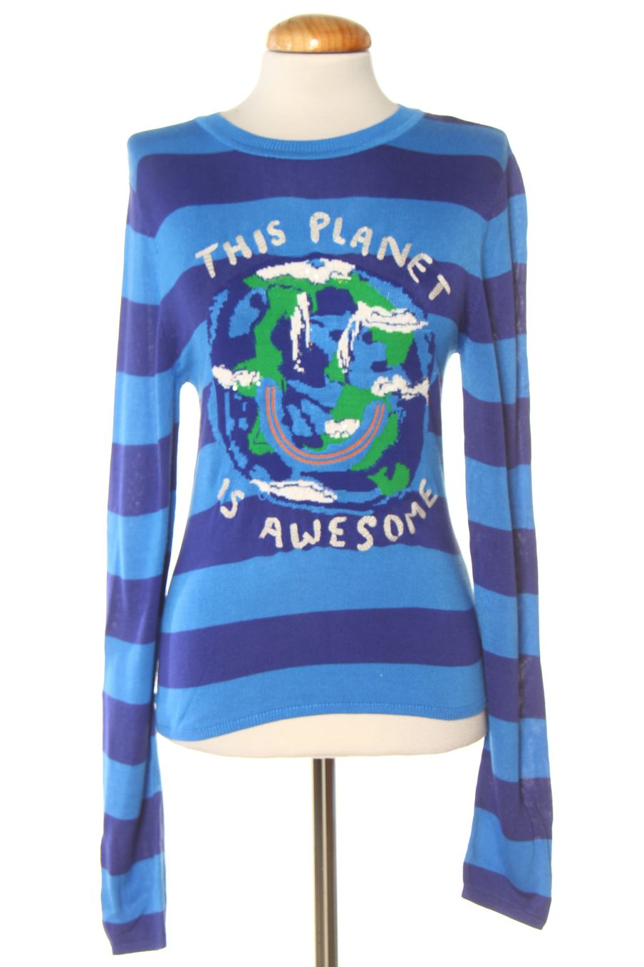 Pull Desigual de la taille M, de couleur bleu