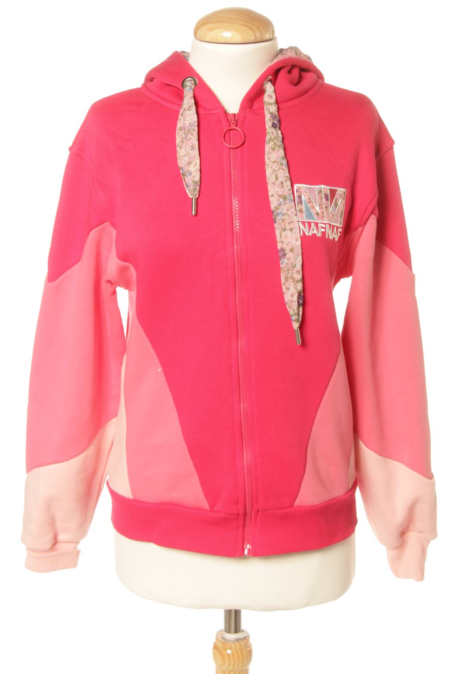 Sudadera de Naf Naf de la talla S, de color rosa