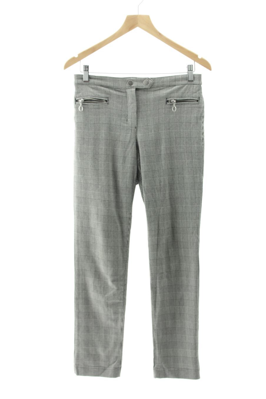 Pantaloni de H&M de la talla 38, de color quadri