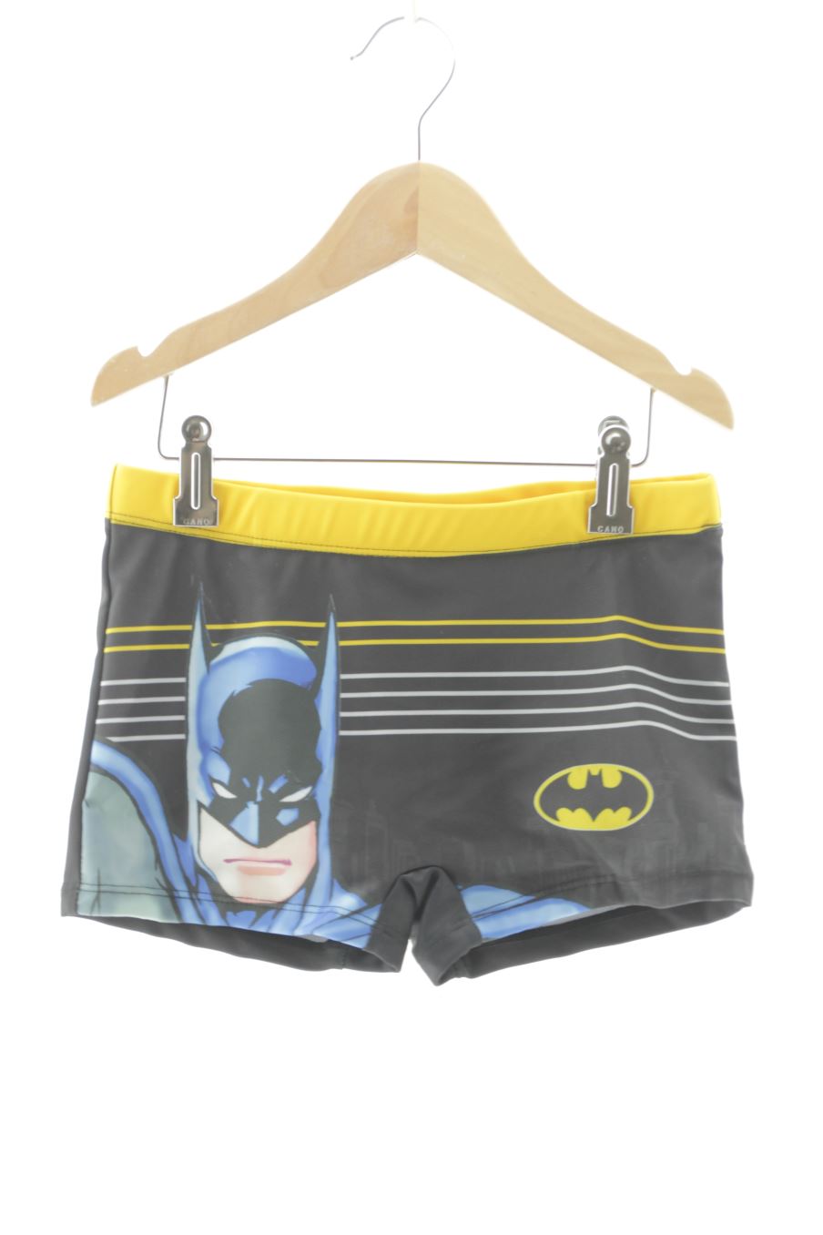 Maillot de bain Batman de la taille 8 ans avec une étiquette