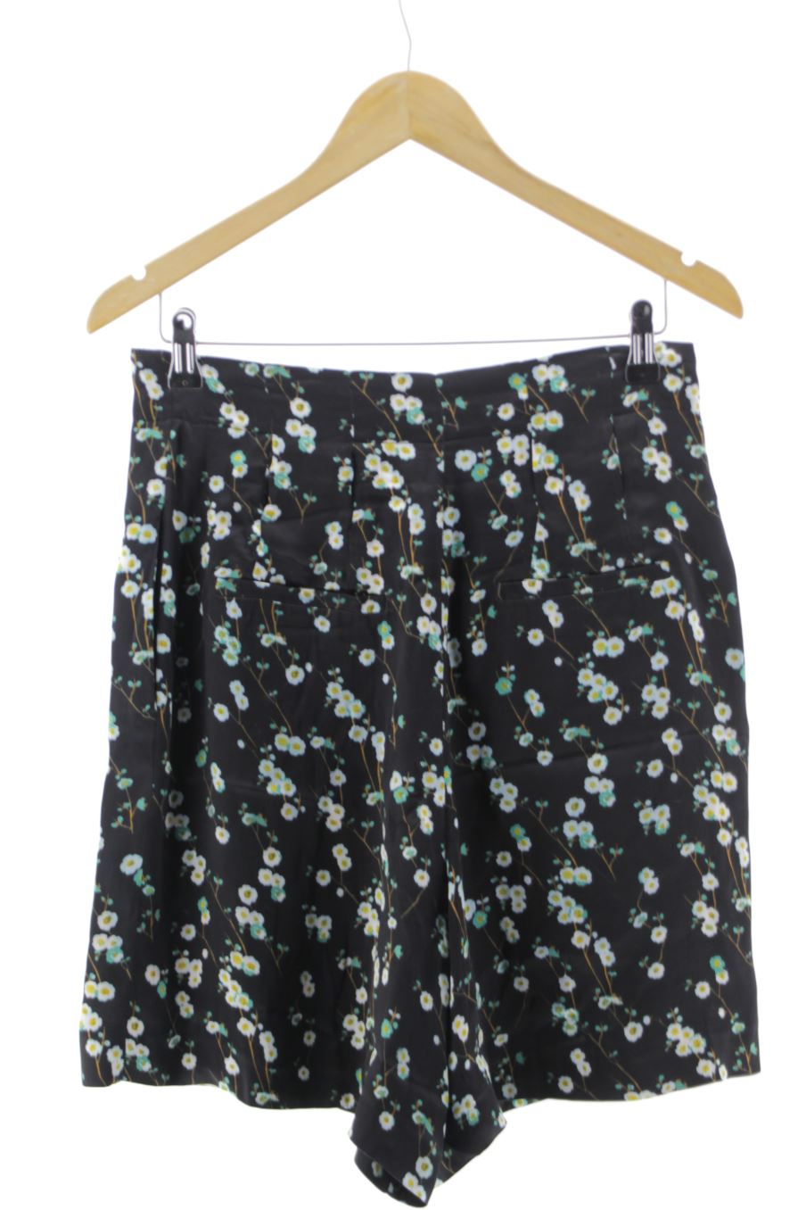 Pantalones cortos de Massimo Dutti de la talla 40, de color flores