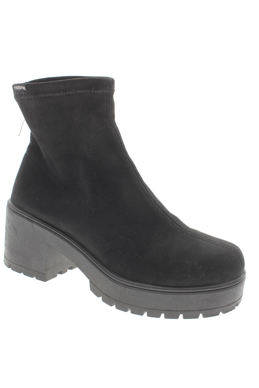 Botines de Victoria de la talla 38, de color negro de