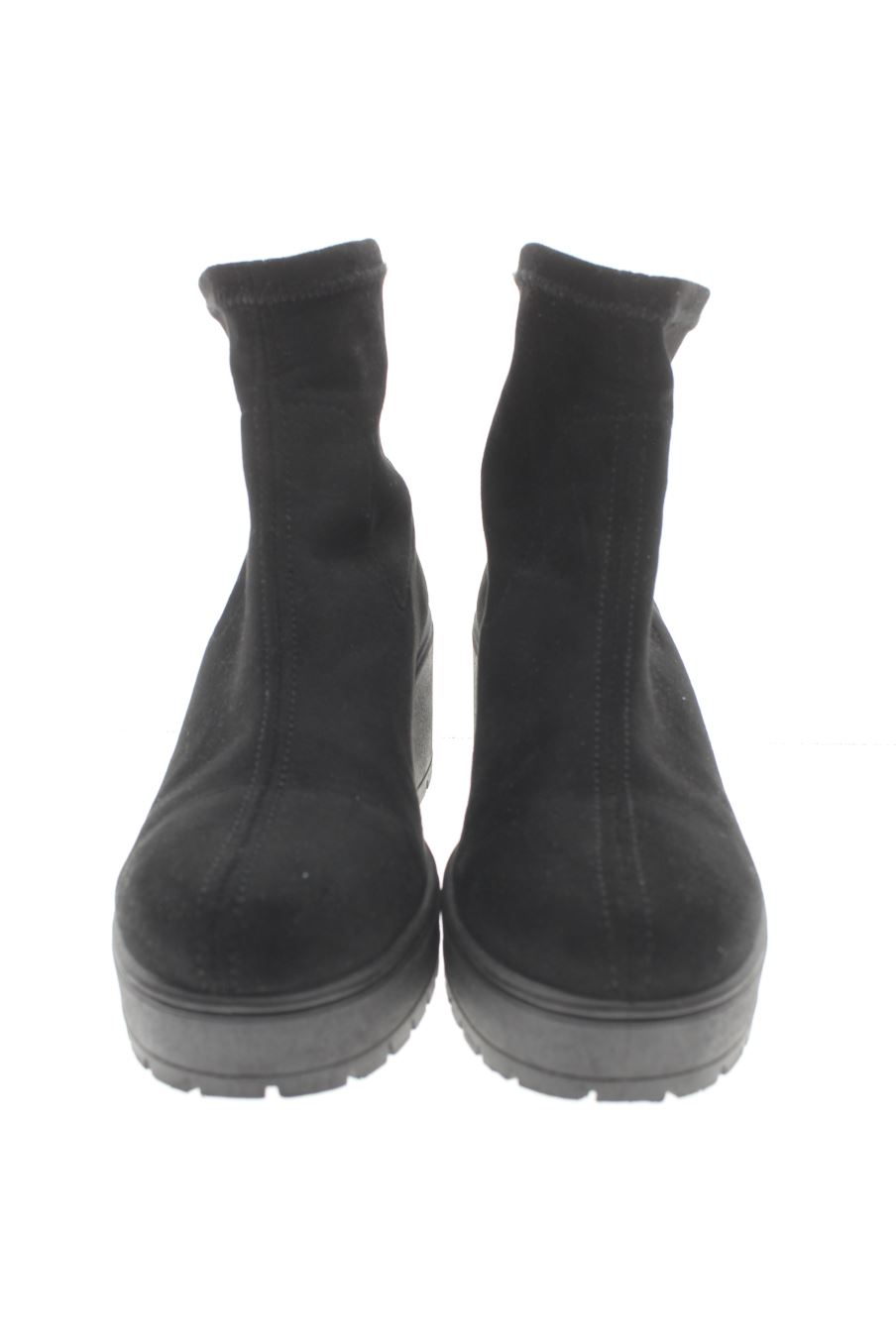 Botines de Victoria de la talla 38, de color negro de