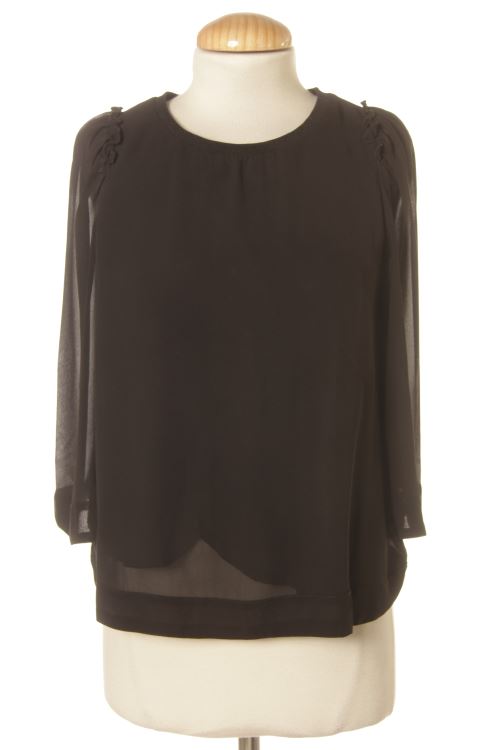 Blusa a maniche lunghe