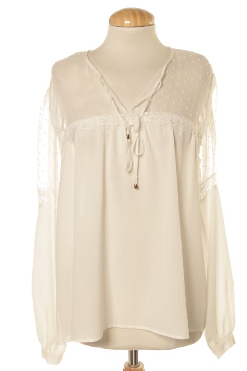 Blusa de manga larga