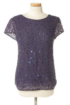 Blouse à manches courtes XS Loft