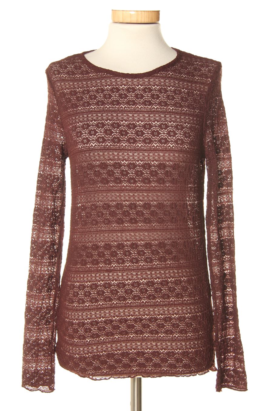 T-shirt à manches longues Pimkie de la taille S, de couleur marron