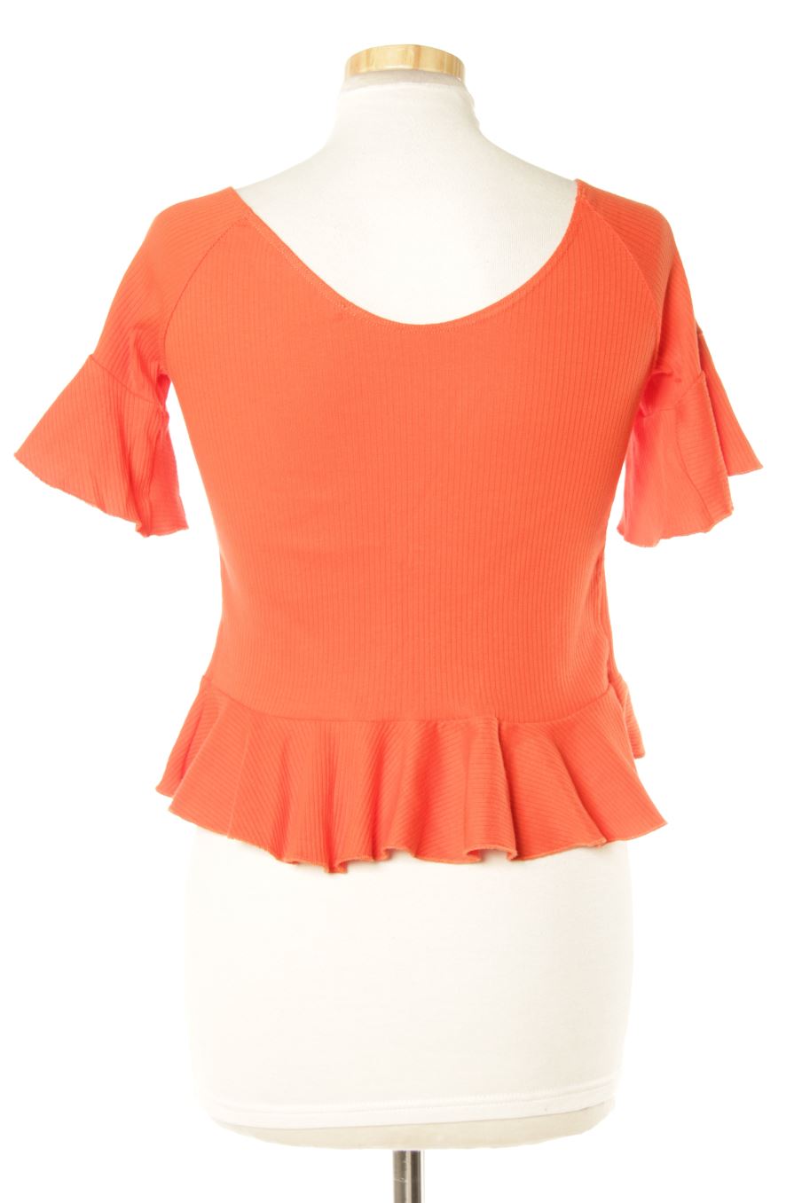 Top Mango de la taille S, de couleur orange