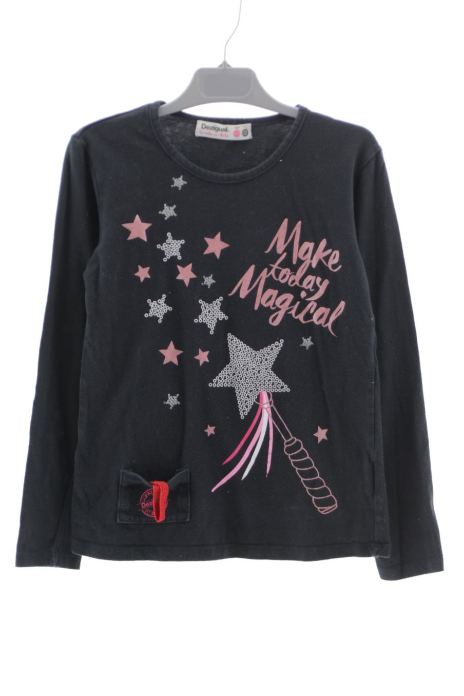 T-shirt manches longues Desigual de la taille 9 ans de seconde main