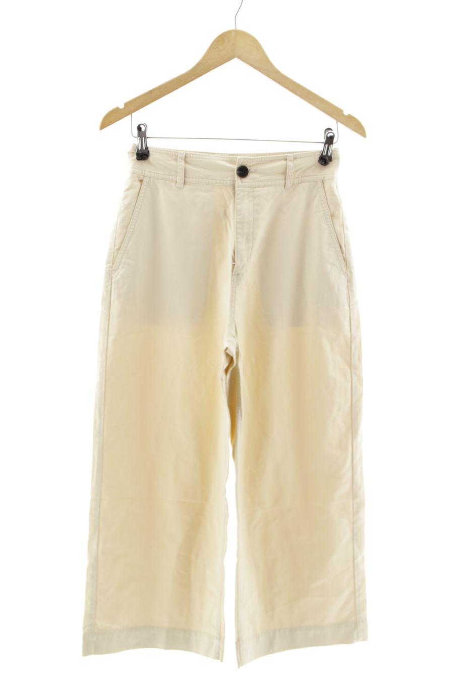 Vaqueros de Mango de la talla 36, de color beige