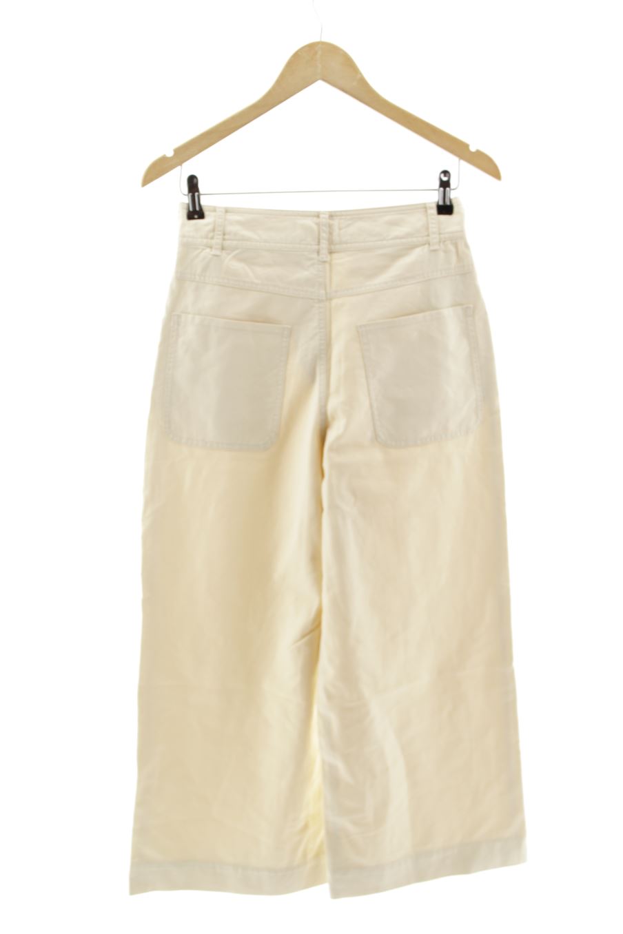 Vaqueros de Mango de la talla 36, de color beige