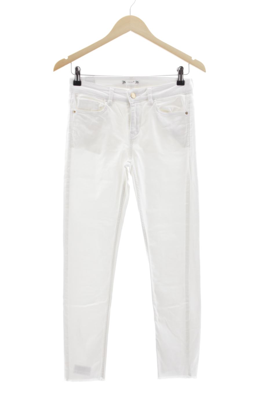 Jeans von Sfera Größe 36, Farbe Weiss, aus Jeanskleidung für