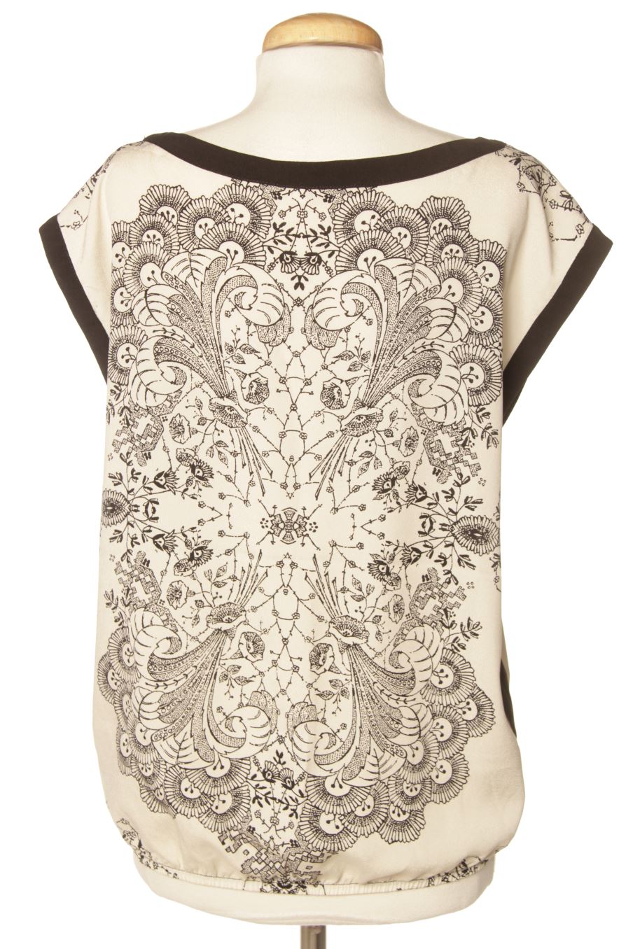 Blouse à manches courtes Promod de la taille M, de couleur imprimés