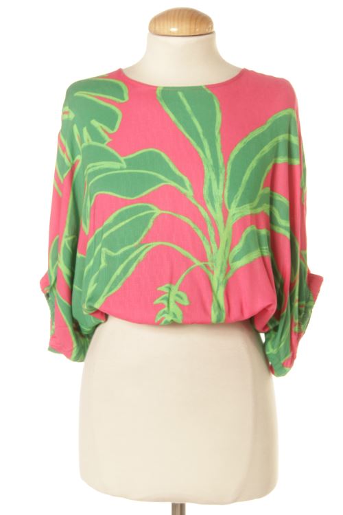 Blusa a maniche corte