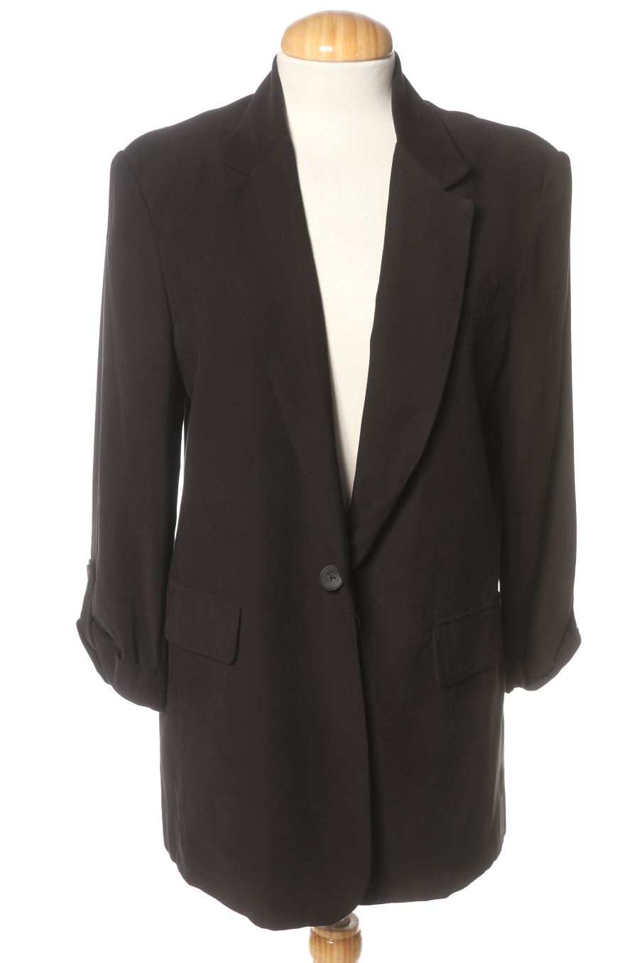 Blazer de Stradivarius de la talla S, de color negro