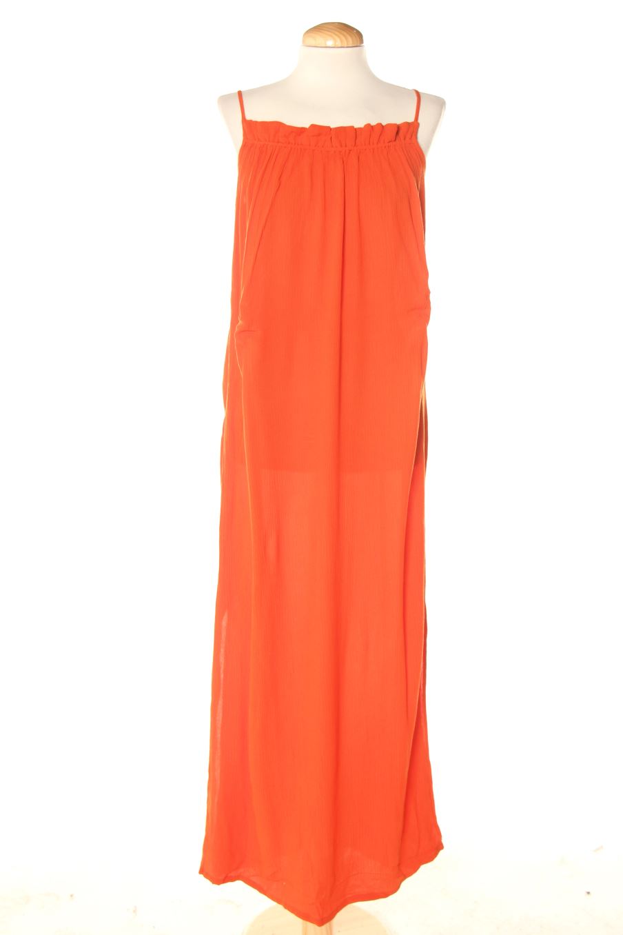 Vestido casual de F&F de la talla XS, de color naranja