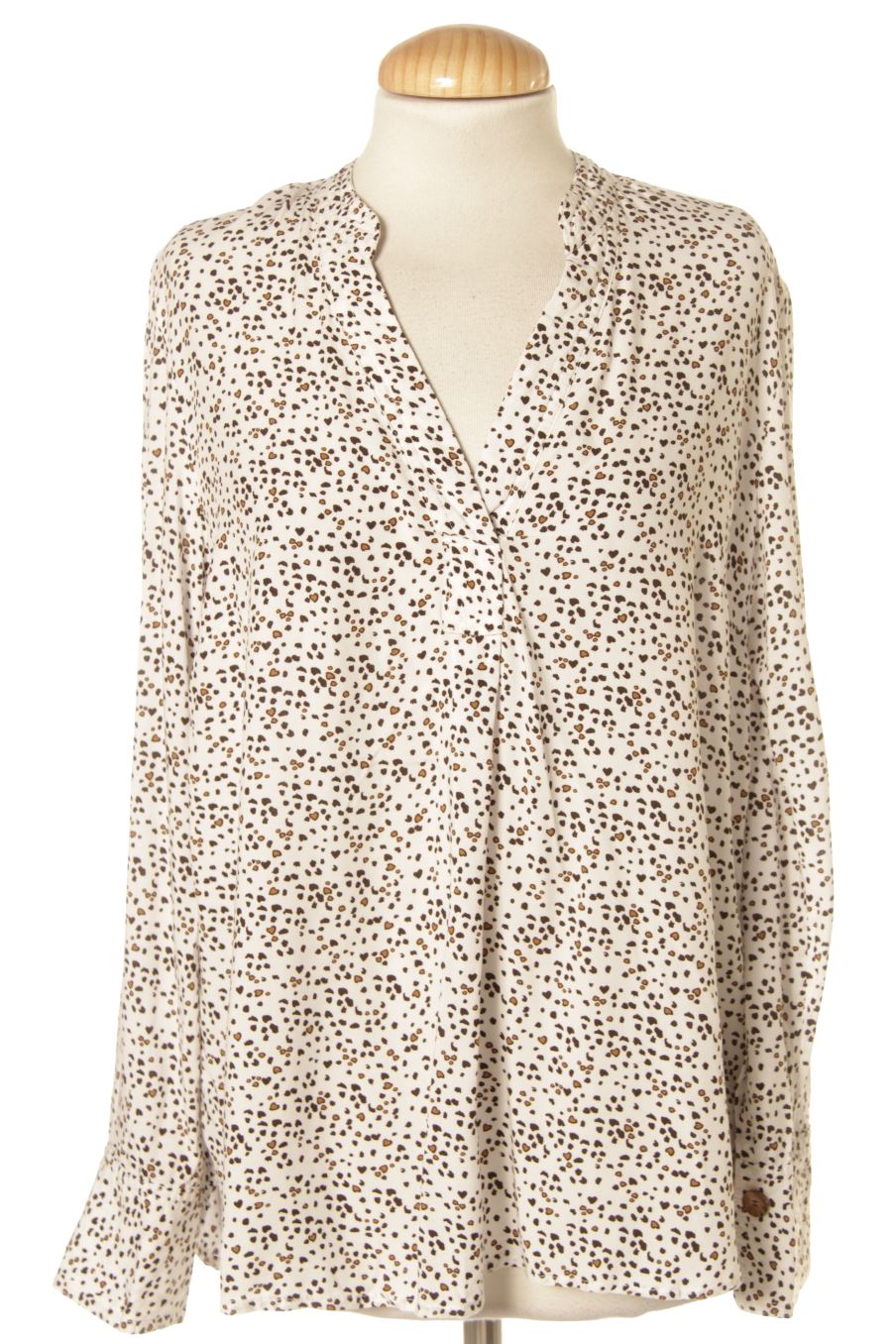 Blouse à manches longues Cortefiel de la taille S, de couleur imprimés
