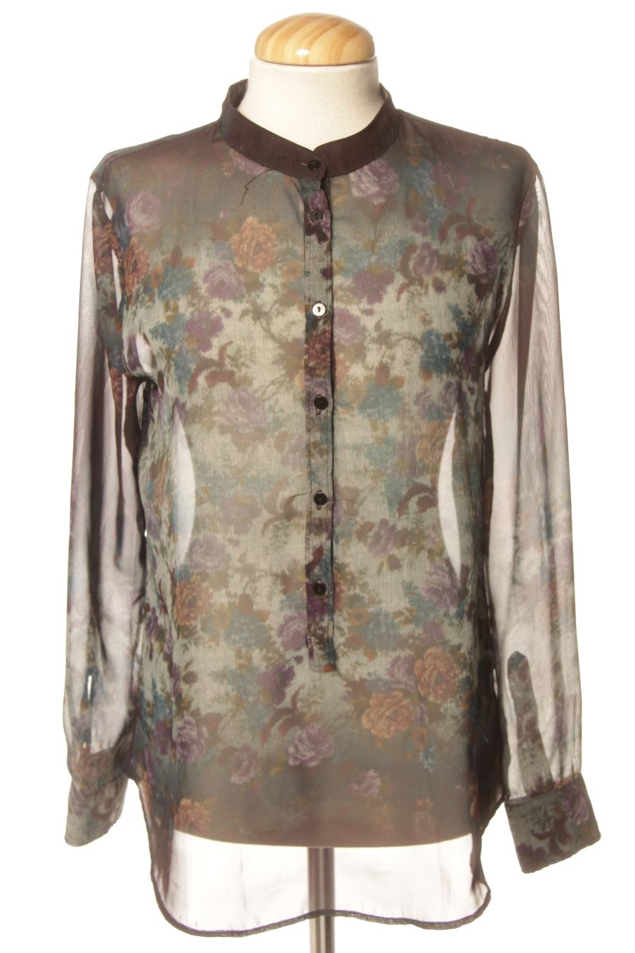 Blouse à manches longues Mango de la taille XS, de couleur imprimés