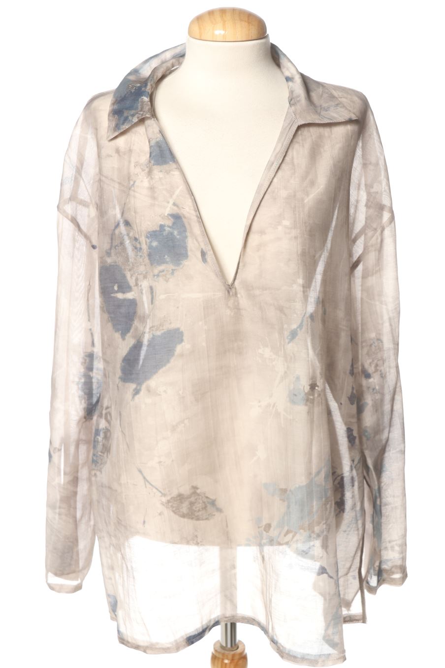 Blusa a maniche lunghe de Zara de la talla M, de color stampato