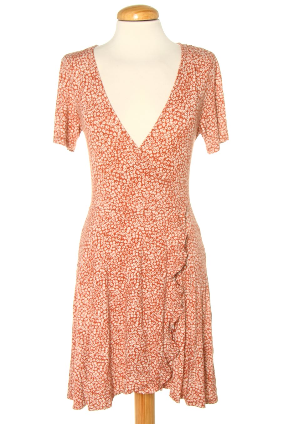 Vestido casual de Pull & Bear de la talla S, de color estampado
