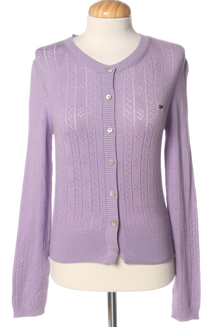 Chaqueta de Tommy Jeans de la talla M, de color morado