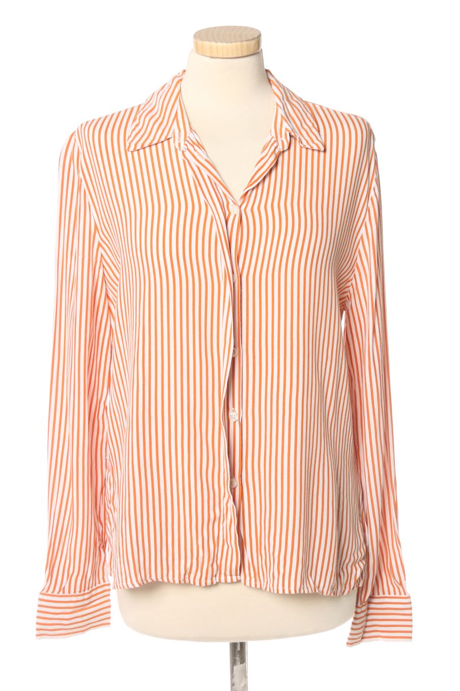 Camisa de Bershka de la talla L, de color rayas