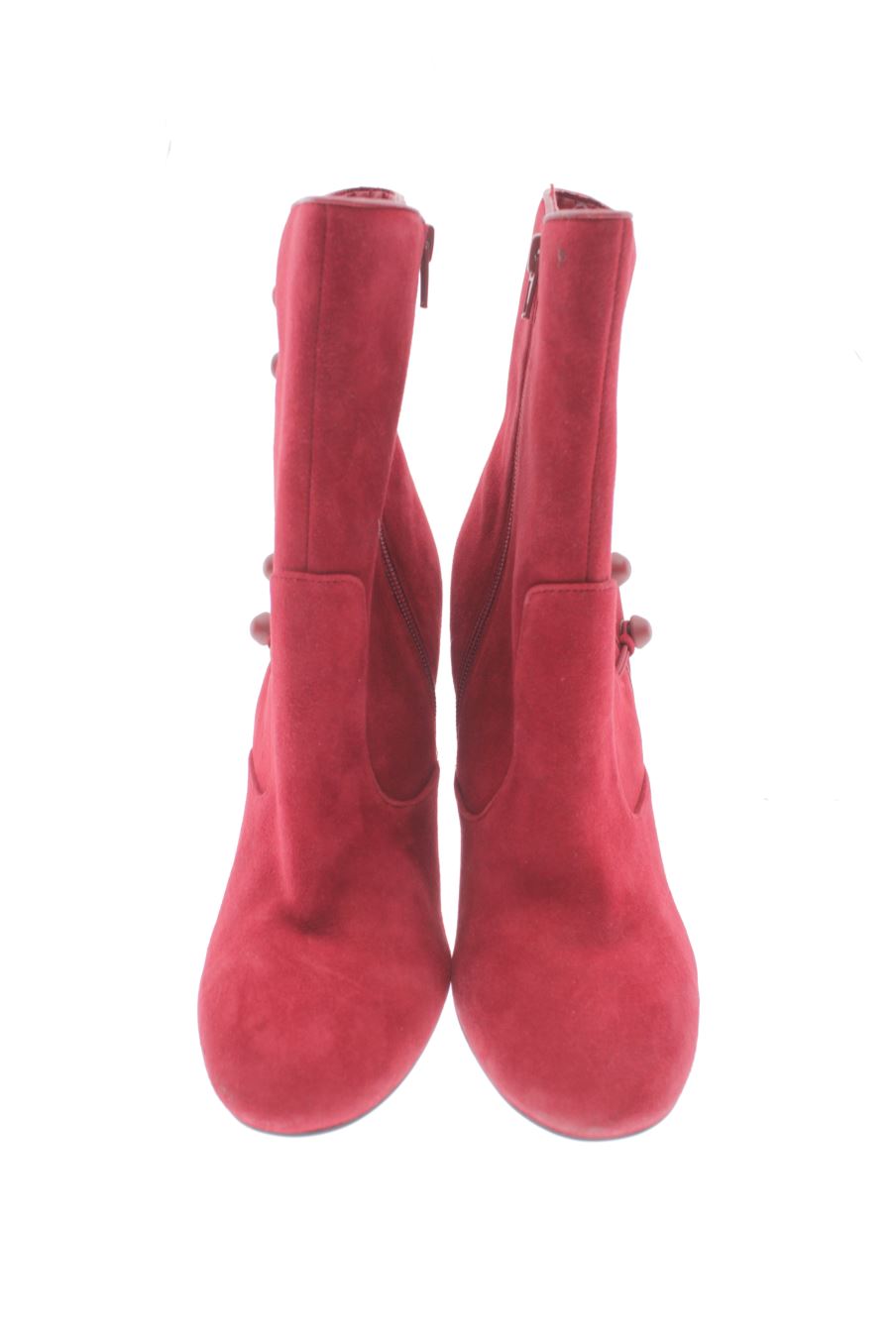 Botines de Guess de la talla 40, de color rojo de