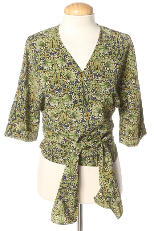 Blusa a maniche lunghe