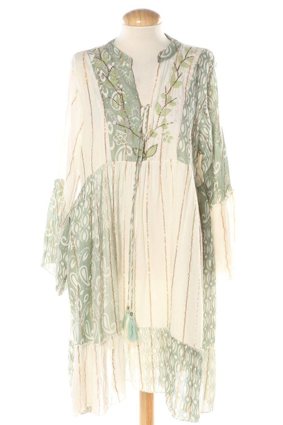 Robe casual Namaste de la taille L, de couleur imprimés