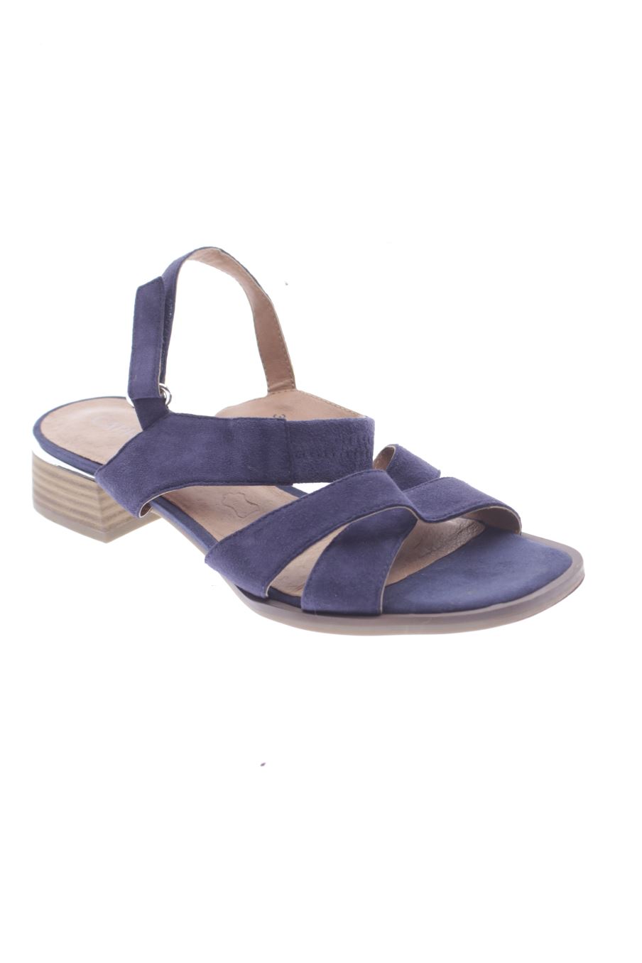 Sandalias planas de Caprice de la talla 38, de color azul marino de