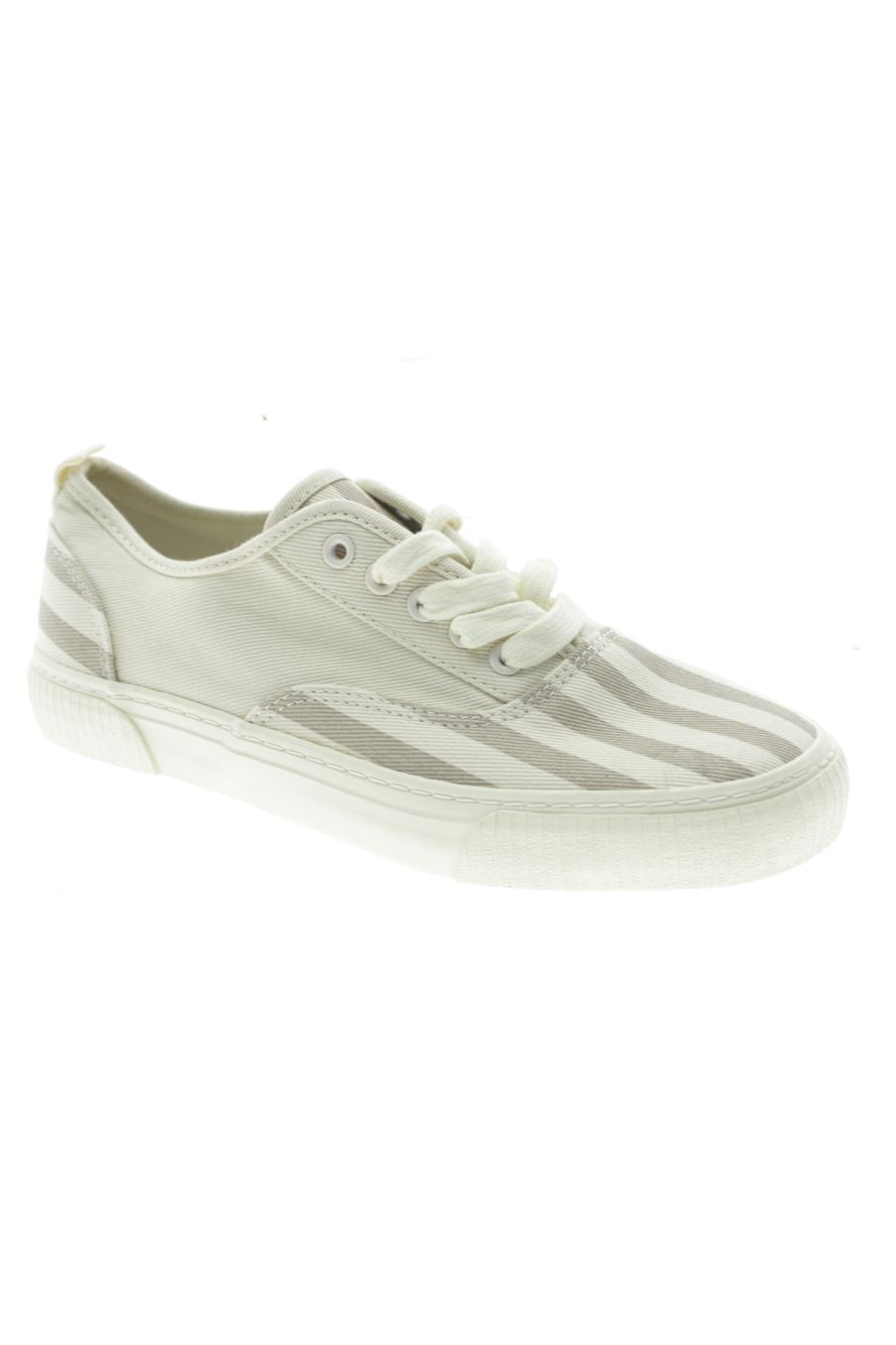 Deportivos de Zara de la talla 37, de color beige de
