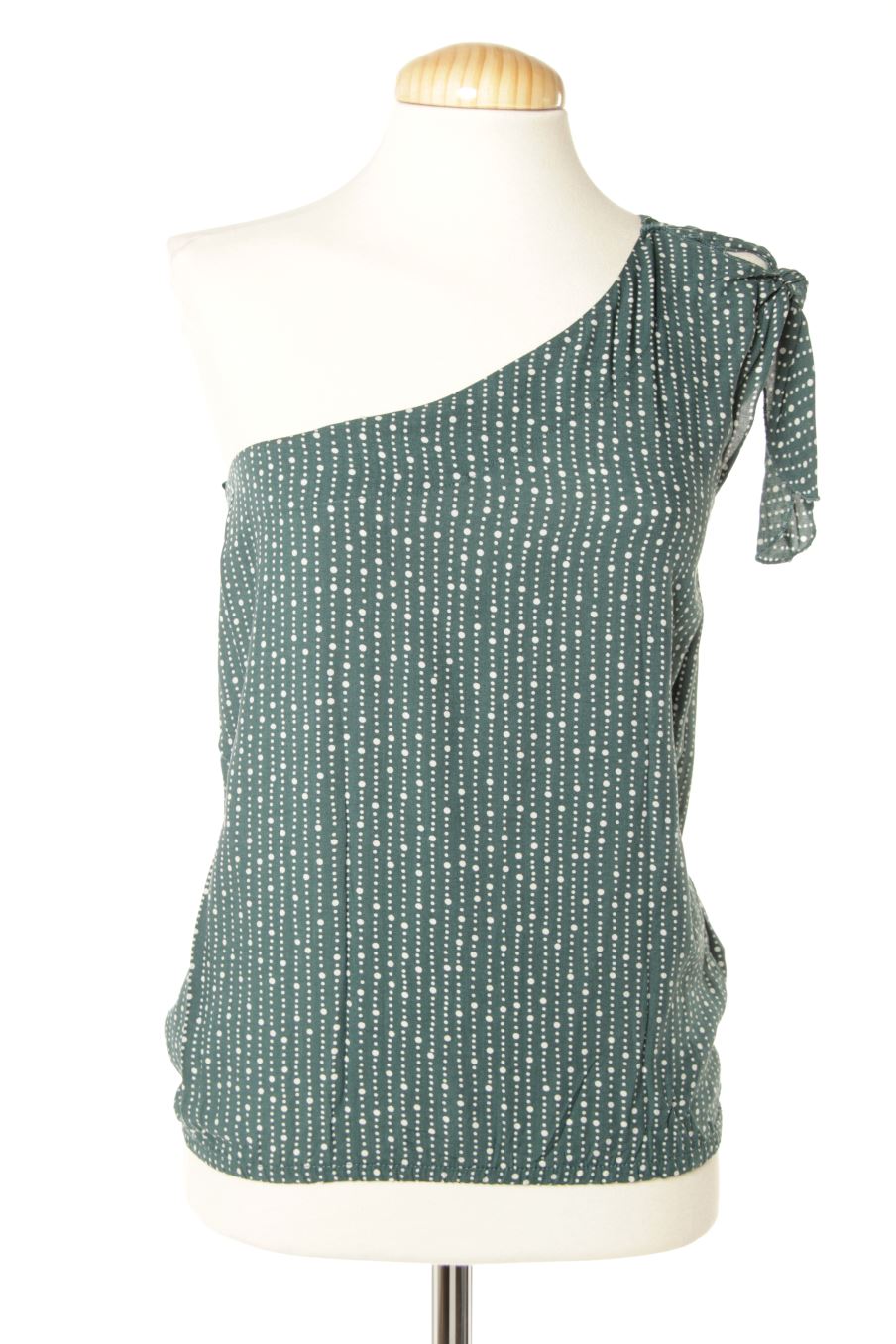 Top Pull & Bear de la taille S, de couleur vert