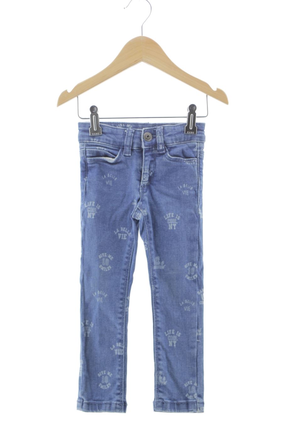 Jeans Tape à l`oeil de la taille 2 ans de denim de seconde main