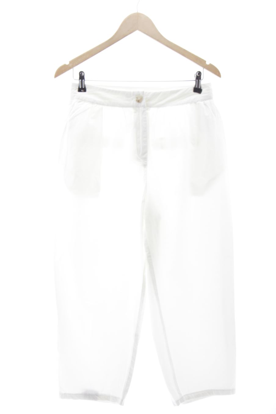 Pantalon See u soon de la taille 38, de couleur blanc