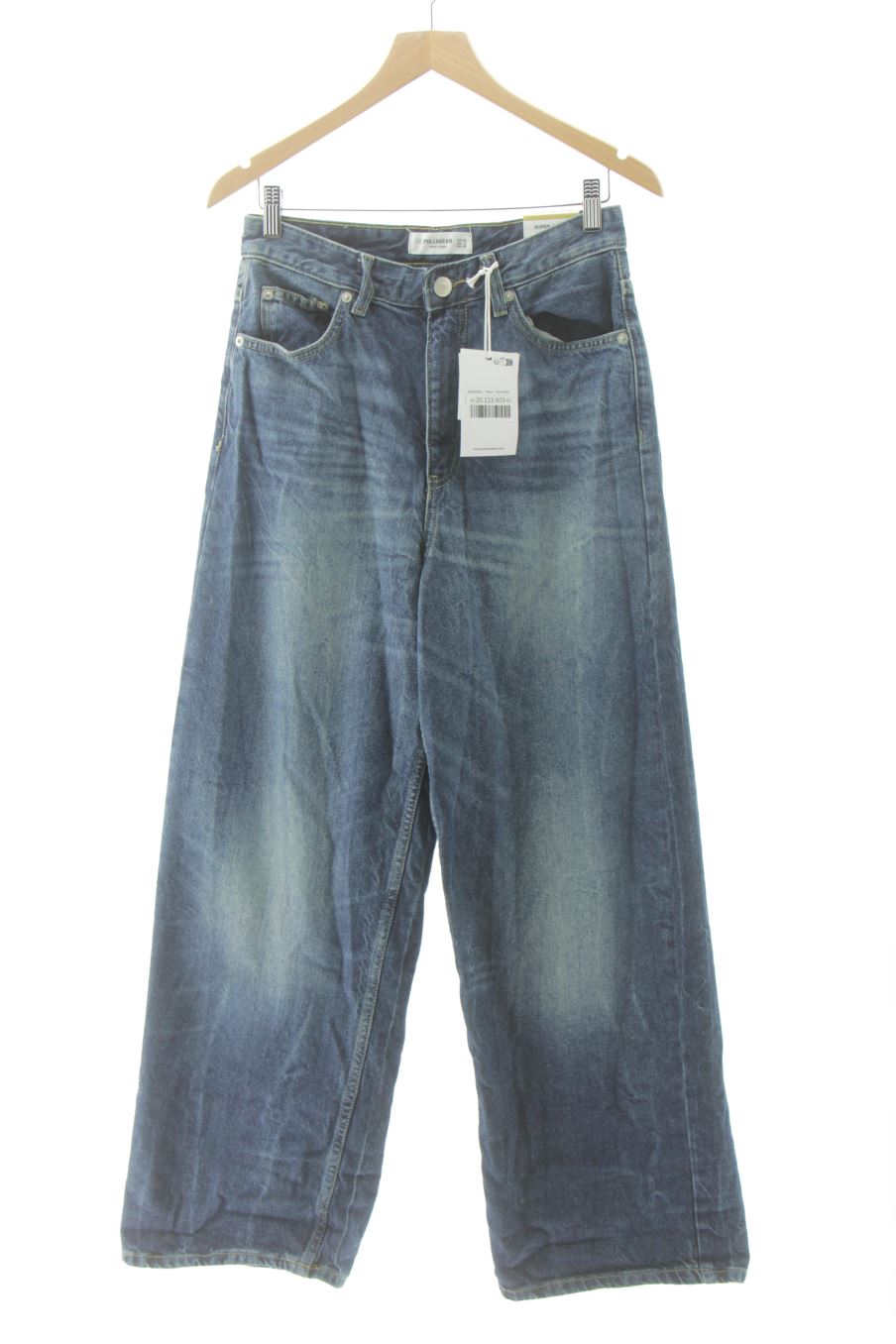 Jeans von Pull & Bear Größe 34, Farbe Blau, aus Jeanskleidung für
