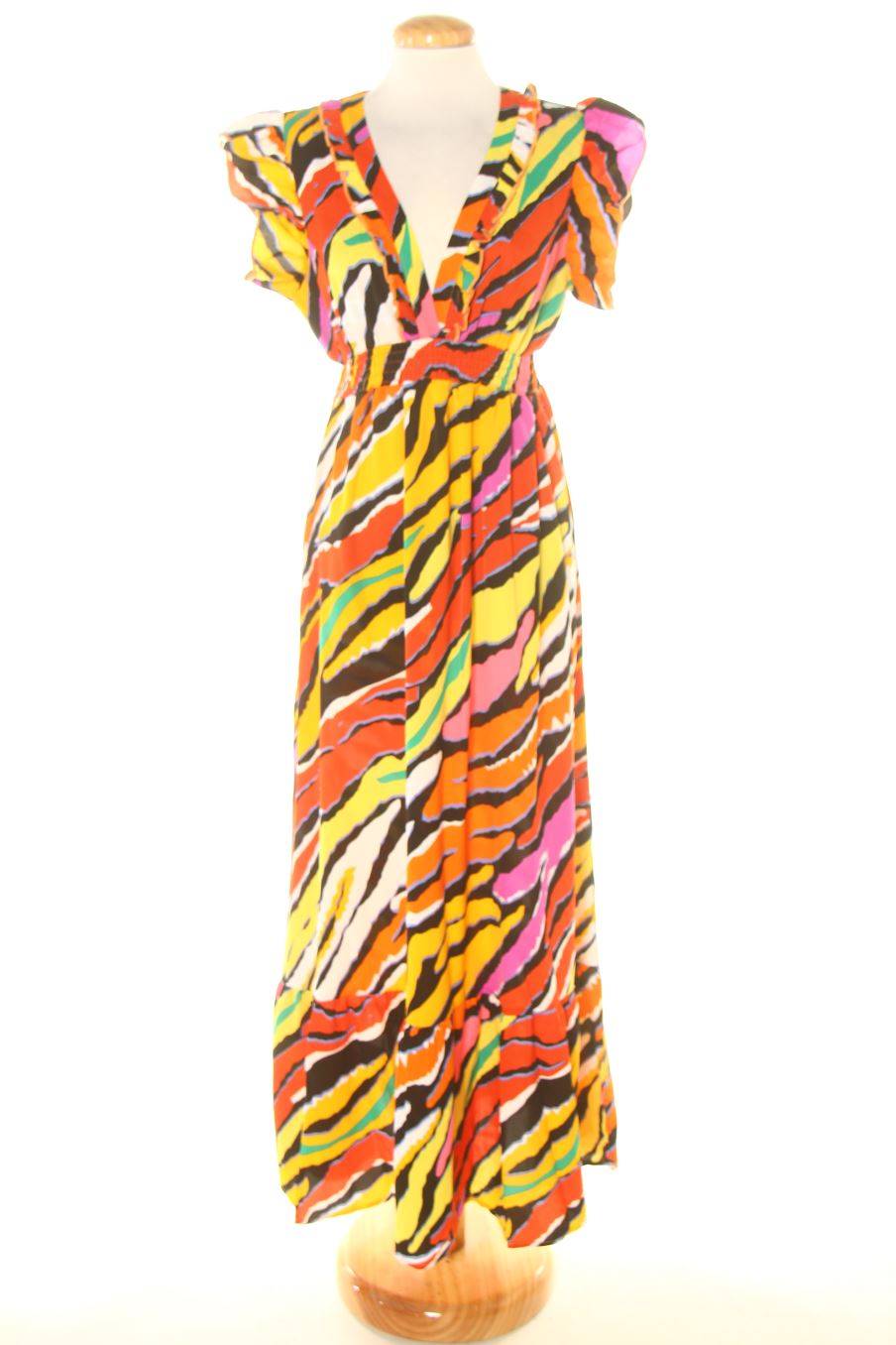 Vestido casual de PERCENTIL de la talla L, de color estampado