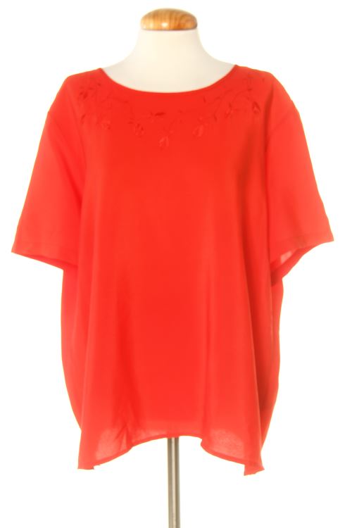 Kurzärmelige Bluse