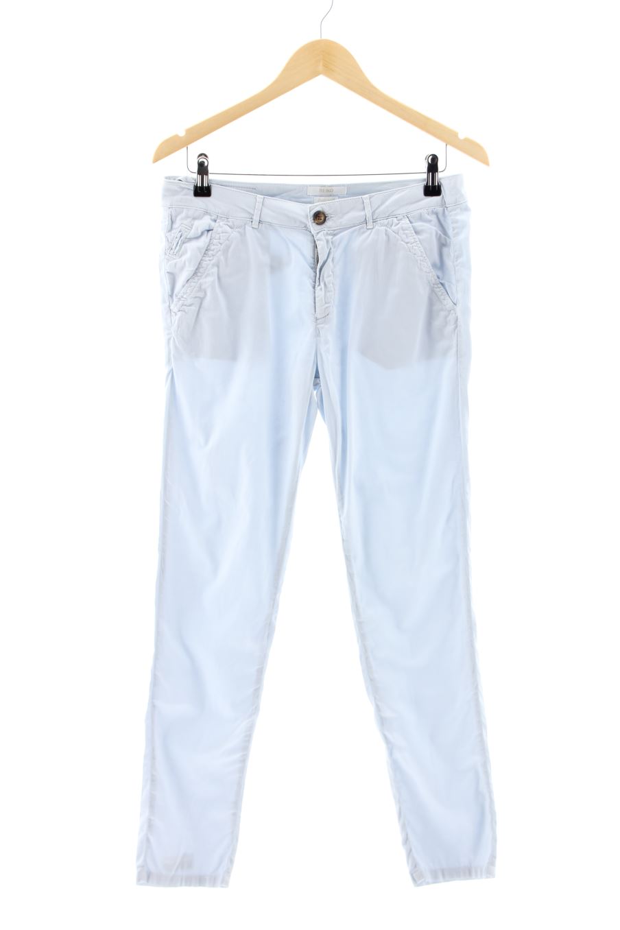 Pantalon Reiko de la taille 36, de couleur bleu