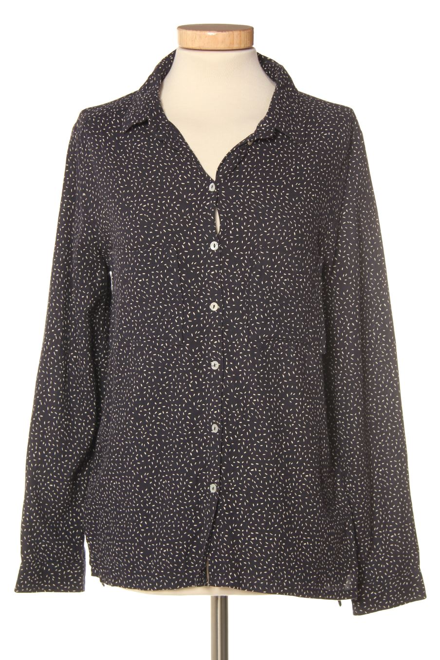 Hemd von Promod Größe S, Farbe Marineblau, für