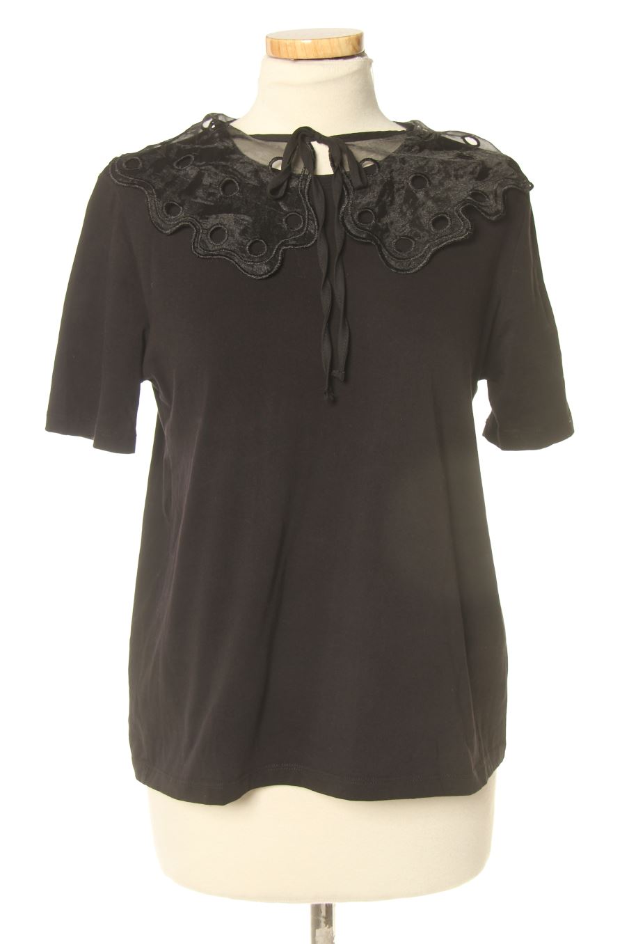 Maglietta de Zara de la talla S, de color nero